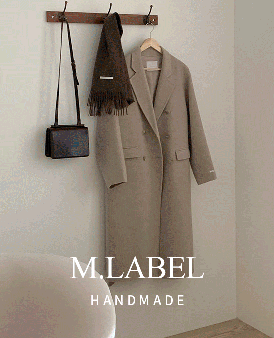 [hand made / wool 90%][M.LABEL] 메리 더블 벨트 (coat)*뉴 컬러 추가 ♡ 브라운 단독주문시 당일발송