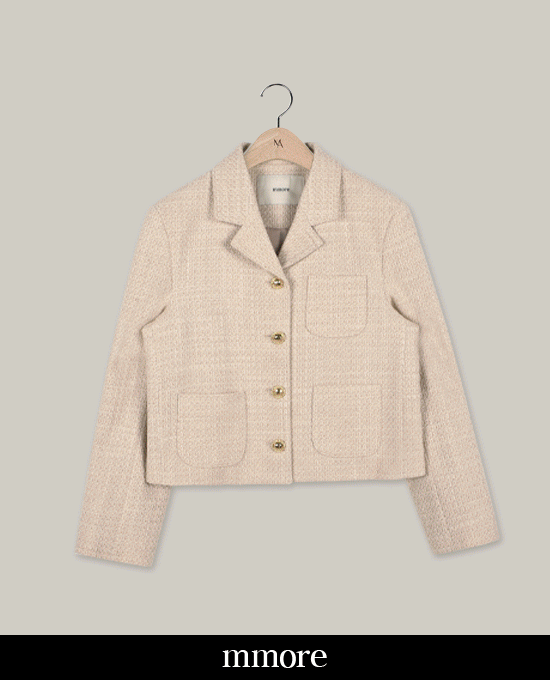 [mmore] Audrey tweed jacket