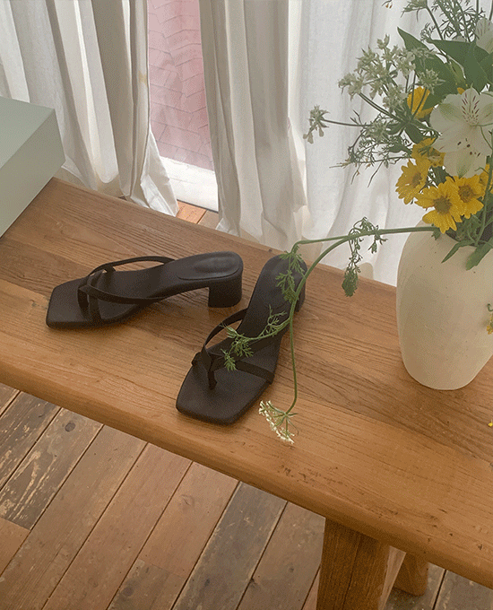스트랩 미들힐 (shoes)(4cm)