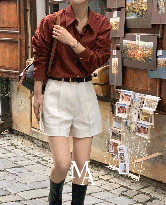 [M.LABEL] autumn color shirt (nb)스카이 제외, 단독주문시 당일발송